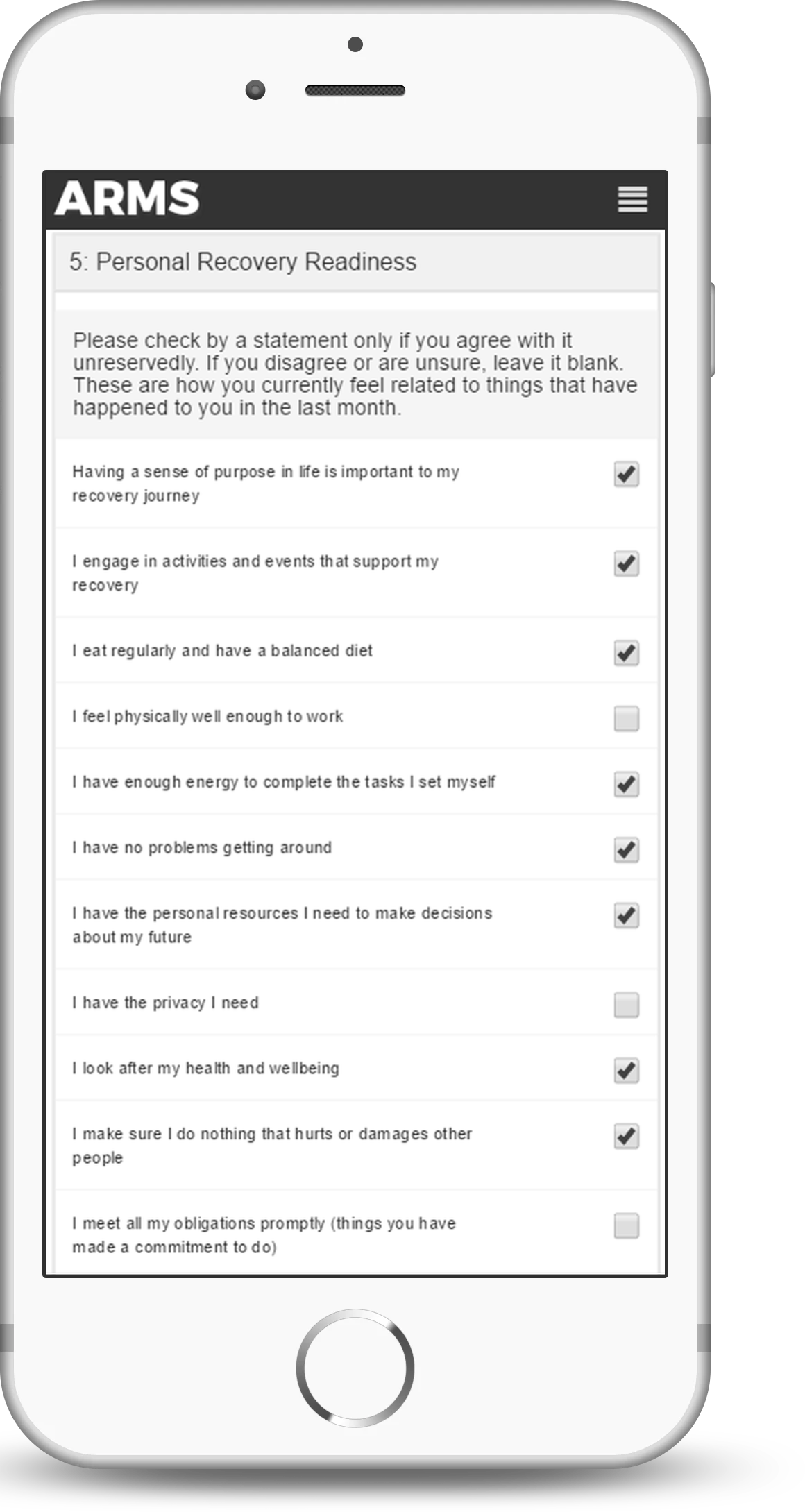 Advanced Recovery Management System RECCAP Assessment & Recovery